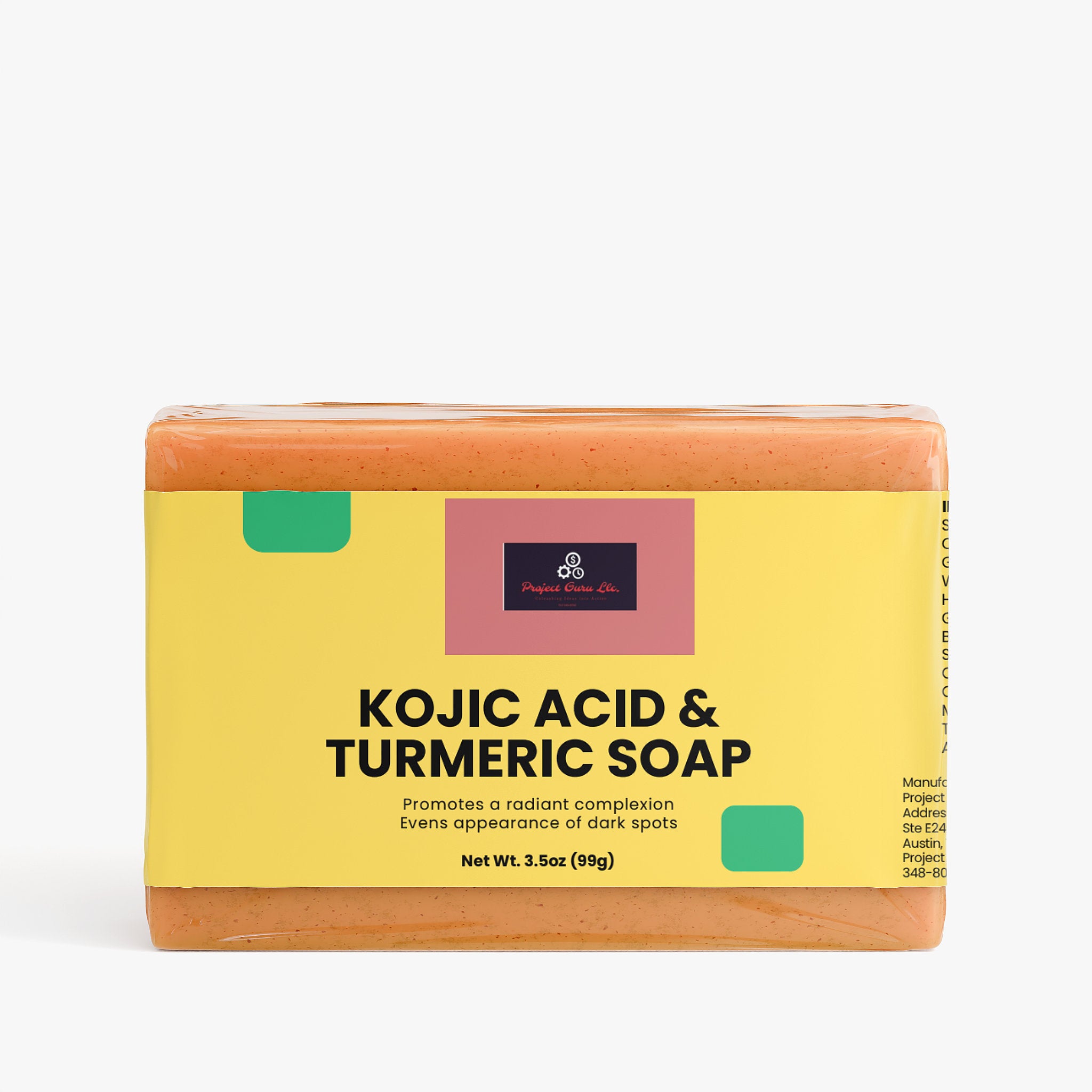 Kojic Acid & Turmeric Soap