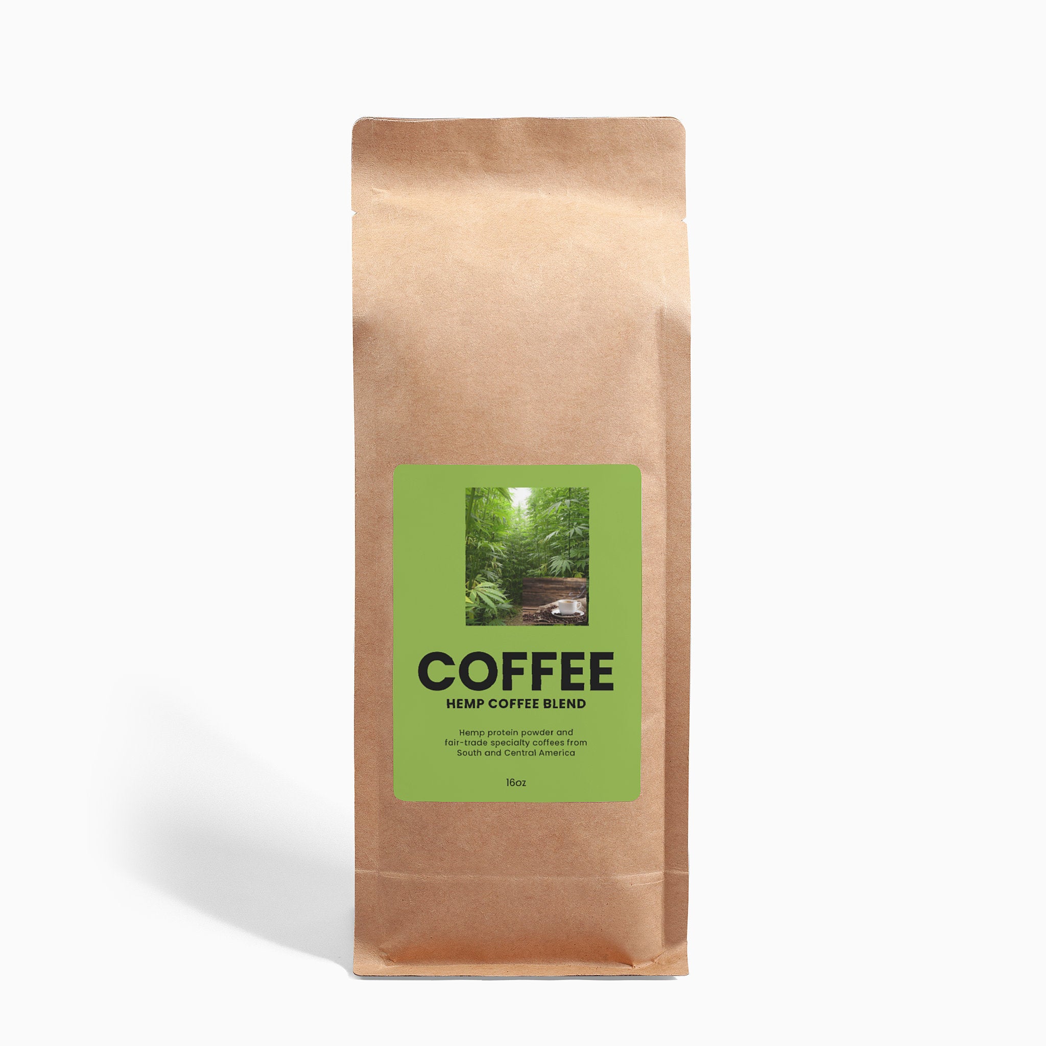 Hemp Coffee Blend - Medium Roast 16oz